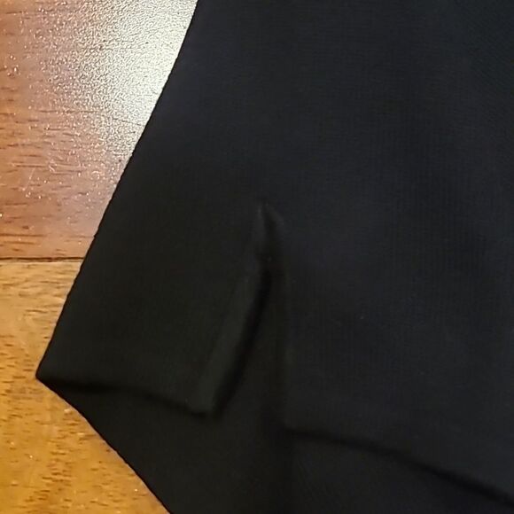 Ming by ming wang black acrylic cotton‎ asymmetrical short sleeve sweater - Picture 7 of 7